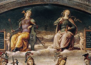 Stärke und Mäßigung (Detail)