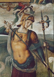 Leonidas I. von Sparta, König der Lakedämonier. (Detail)