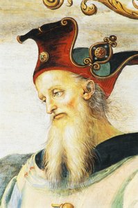 Perikles, Fresko im Audienzsaal des Collegio del Cambio