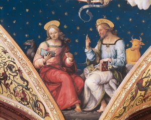 St. Lukas und St. Johannes (Detail)