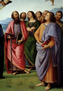 Die Himmelfahrt Christi (Detail)