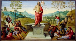 Die Auferstehung Christi von Pietro Perugino