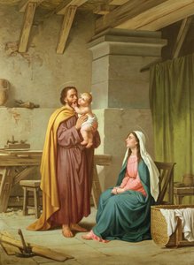 Die Heilige Familie in der Werkstatt von St. Joseph
