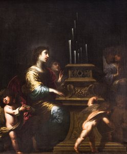 Heilige Cäcilia, 1660 von Pietro Ricchi