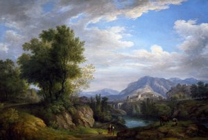 Landschaft von Pietro Ronzoni