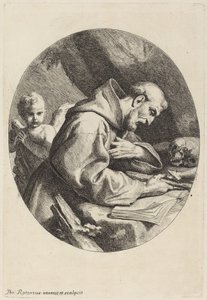 Heiliger Franziskus von Pietro Antonio Rotari