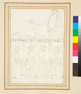 Etruskische Urne von Pietro Santi Bartoli