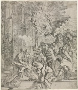 Anbetung der Könige von Pietro Testa
