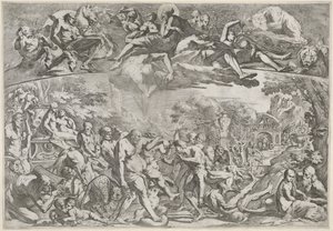 Allegorie des Herbstes von Pietro Testa