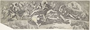 Allegorie des Herbstes (oberer Teil) von Pietro Testa