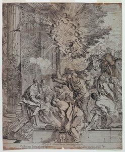 Die Anbetung der Könige von Pietro Testa