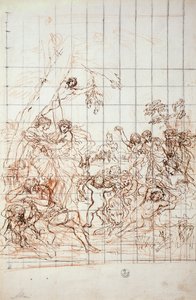 Studie für das Fresko des Goldenen Zeitalters von Pietro da Cortona