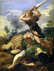 David tötet Goliath