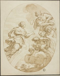 Juno, Zeus und Aeolus von Pietro da Cortona