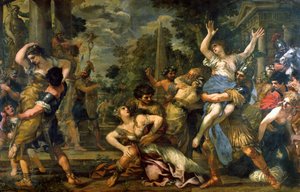 Raub der Sabinerinnen von Pietro da Cortona
