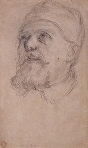 Der Kopf von Papst Urban VIII von Pietro da Cortona