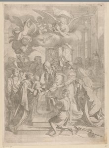 Die Darstellung Christi im Tempel von Pietro del Po (attributed to)
