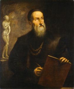 Imaginäres Selbstporträt von Tizian von Pietro della Vecchia