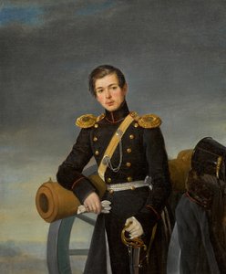 Porträt von Alexander Nikolaevich Karamzin 1815-1888, nach 1836