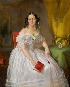 Porträt von Sophia Nikolajewna Karamzina