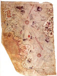 Die Weltkarte des Piri Reis, 1513