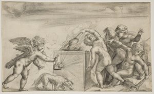 Allegorie der blinden Liebe von Pirro Ligorio