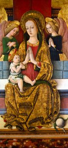 Die Madonna und das Kind auf dem Thron, ca. 1488