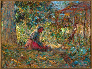Im Garten, um 1891