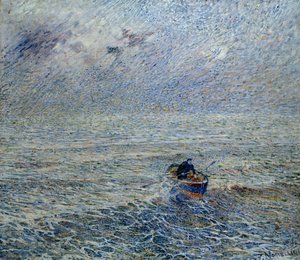 Meer von Genua von Plinio Nomellini