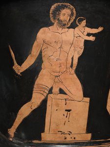 Lukanischer Kalyx-Krater, ca. 400 v. Chr. von Policoro Painter