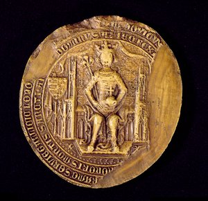 Siegel von Ludwig I. dem Großen, König von Polen