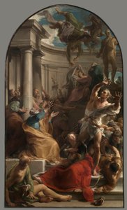 Der Fall des Simon Magus von Pompeo Batoni