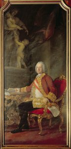 Franz I., Heiliger Römischer Kaiser, Ehemann von Kaiserin Maria Theresia von Österreich von Pompeo Girolamo Batoni
