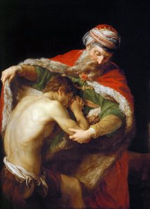 Das Gleichnis vom verlorenen Sohn von Pompeo Girolamo Batoni
