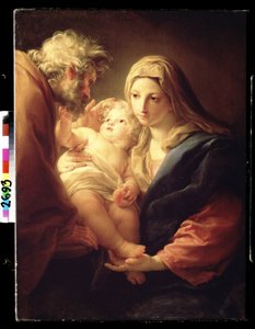 Die Heilige Familie von Pompeo Girolamo Batoni