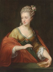 Porträt von Alexandra Evtikhievna Demidova 1724-1789 als Cleopatra, frühe 1770er von Pompeo Girolamo Batoni