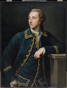 Porträt eines Mannes im grünen Anzug, ca. 1760 von Pompeo Girolamo Batoni