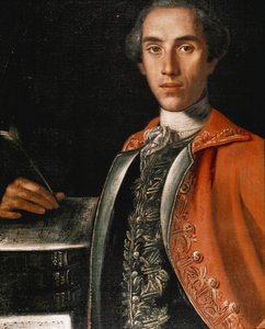 Porträt des italienischen Komponisten Leonardo Leo (1694-1744) von Pompeo Girolamo Batoni