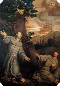 Ekstase des Heiligen Franziskus von Pomponio Amalteo