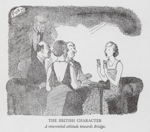Der britische Charakter, eine ehrfürchtige Haltung gegenüber der Brücke