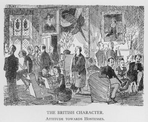 Der britische Charakter, Einstellung gegenüber Gastgeberinnen von Pont