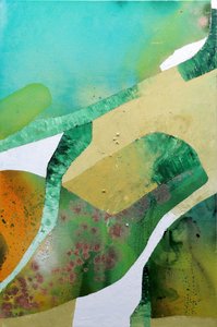 Moderne abstrakte Landschaft von Poonam Choudhary