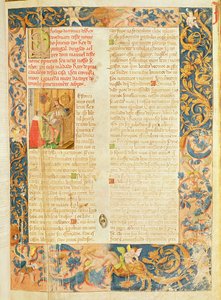 Seite aus der Chronik von König Duarte I. (1391-1438)