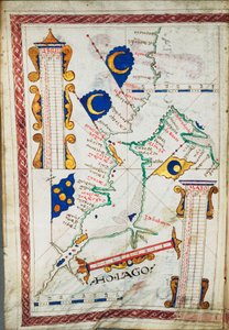 Maßstab: [ca. 1:14 500 000]. Zusätzliche Orte: Persischer Golf, Golf von Oman., ca. 1550-60
