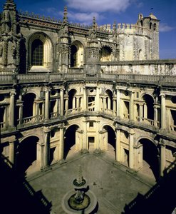 Ansicht des Claustro dos Felipes, fertiggestellt nach 1584