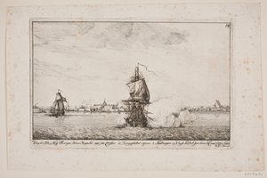 Frederik V. verlässt Korsør von Poul Isac Grønvold