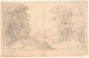 Landschaft mit Bäumen