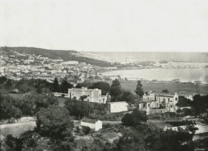 Blick vom Mustafa, Algier, Algerien, 1895 von Poulton and Co