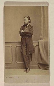 Porträt des Komponisten Bedrich Smetana