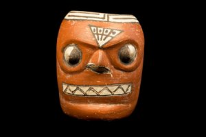 Keramische Cephalomorph / Wari-Kultur